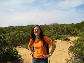 Andrea in Broccoli Country