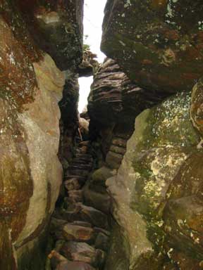 Rock Passage in the Grampion National Park