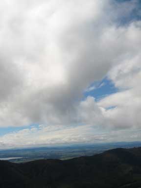 Clouds over the Grampion National Park