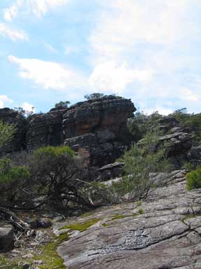 Rocks and Greens in the Grampion National Park