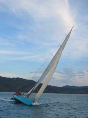 The Whitsunday Islands: Yacht