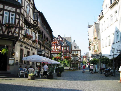 Bacharach town centre, Germany