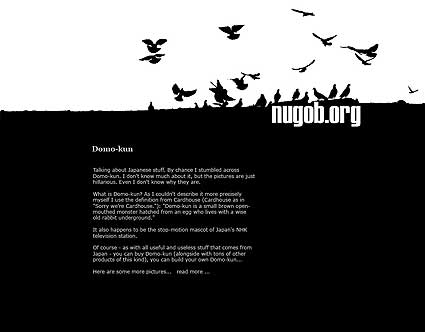 Nugob.org Redesign 7